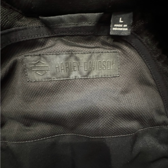 Harley Davidson Men's Slim Fit Riding Jacket Size Large Great Condition - Picture 4 of 7